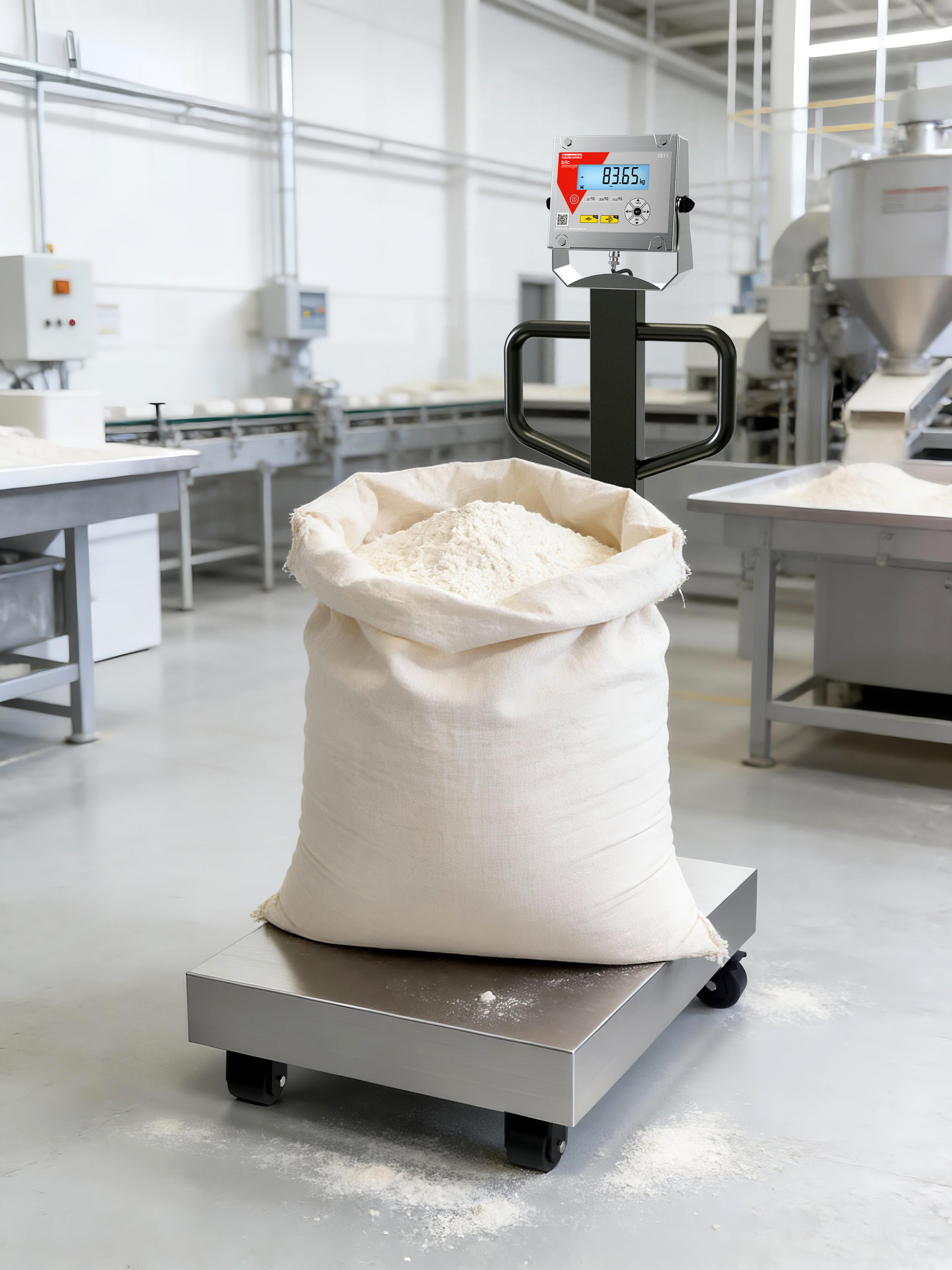 La balance mobile pour suivre la production - B3C