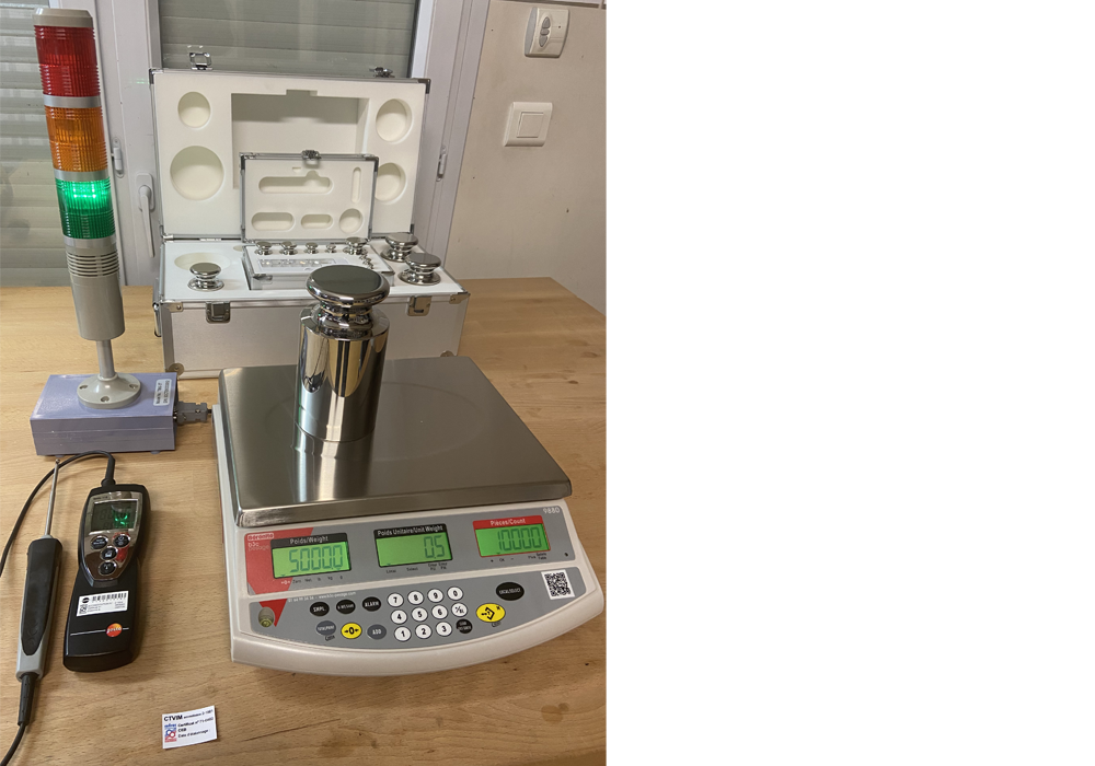 Balance compteuse et preuve de Qualité - B3C
