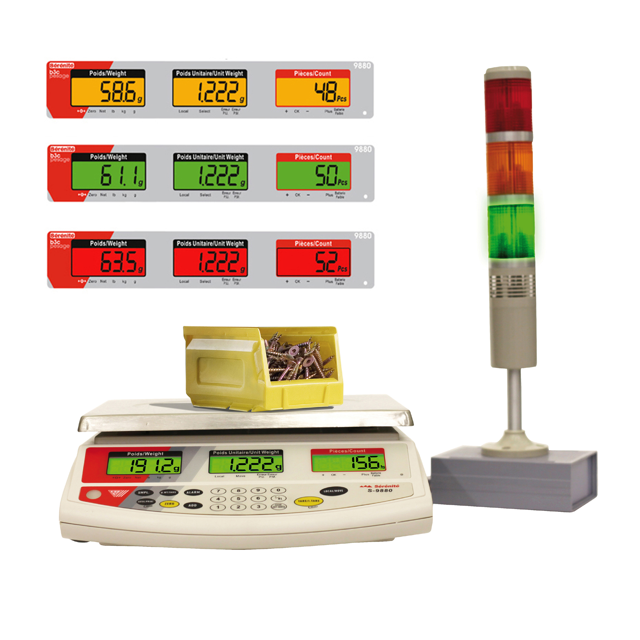 9880 Compteuse Professionnelle